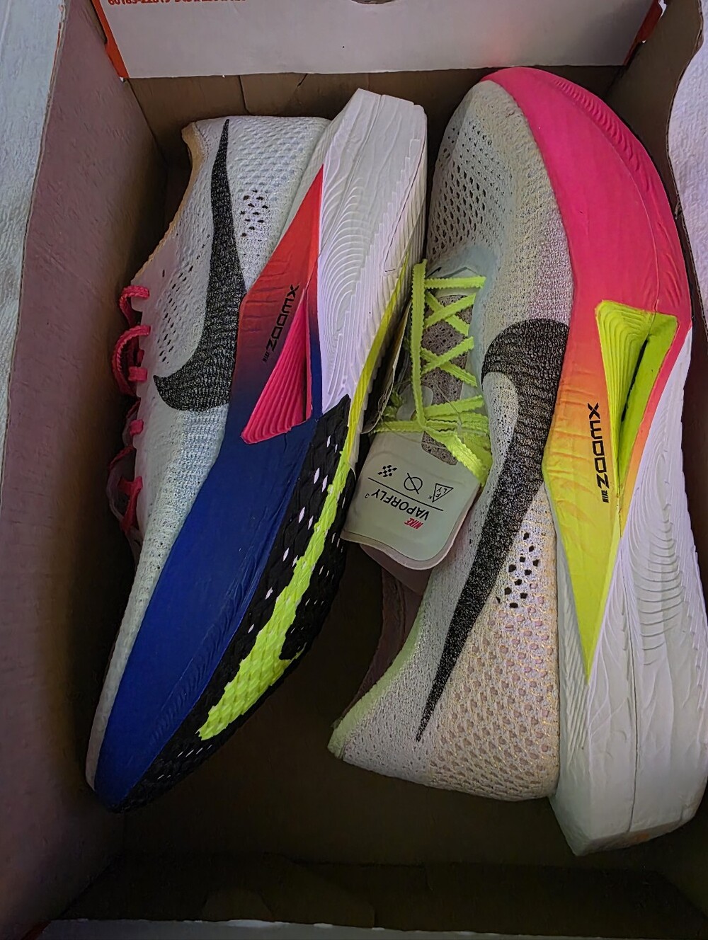 Nike Vaporfly 3 ZoomX Elite Marathon Running Shoes Men 13 Wm 14.5